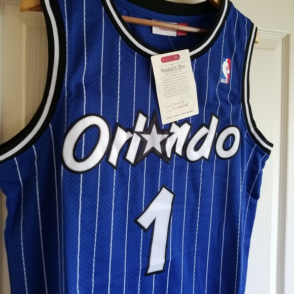 PENNY HARDAWAY BLUE ORLANDO MAGIC THROWBACK JERSEY - Picture 2 of 8